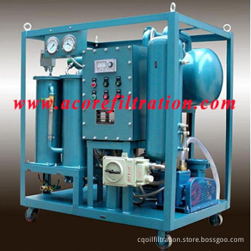Dual Stages Vacuum Transformer Oil Filtration Machine
